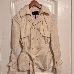 BCBG short trench jacket